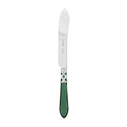 Vietri Aladdin Brilliant Green Cake Knife