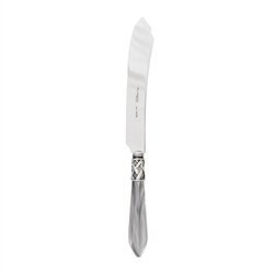 Vietri Aladdin Antique Light Gray Cake Knife - ALD-9813LG