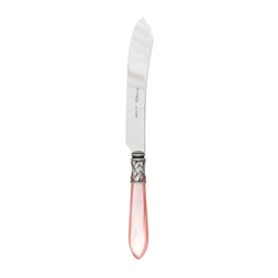 Vietri Aladdin Antique Light Pink Cake Knife - ALD-9813LP