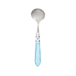 Vietri Aladdin Brilliant Light Blue Sauce Ladle - ALD-9816LB-B