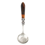 Vietri Aladdin Tortoiseshell Antique Sauce Ladle