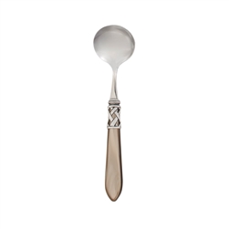 Vietri Aladdin Brilliant Taupe Sauce Ladle - ALD-9816TP-B