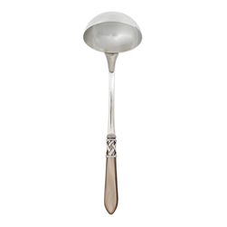 Vietri Aladdin Brilliant Taupe Soup Ladle - ALD-9817TP-B