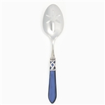 Vietri Aladdin Blue Antique Slotted Serving Spoon