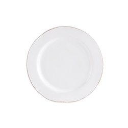 Vietri Bianco Dinner Plate