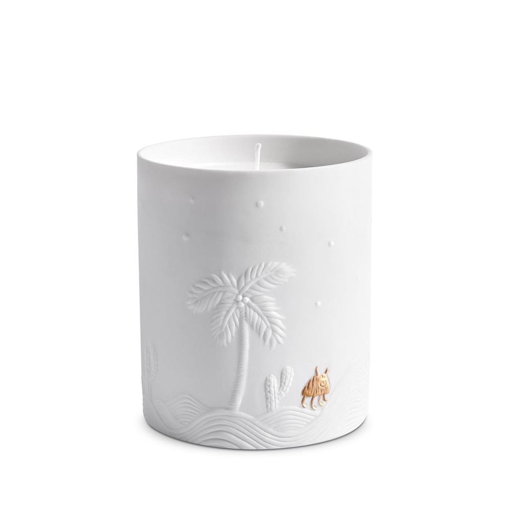 L'objet Haas Mojave Palm Candle