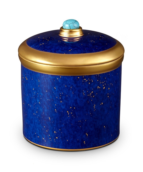 L'Objet Lapis + Semi-Precious Cabochon Candle