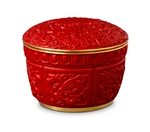 L'Objet Luminescence Chinoiserie Cinnabar Candle