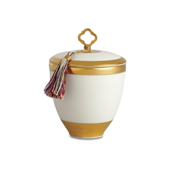 L'objet Gold Key Candle with Tassel Pink Champagne