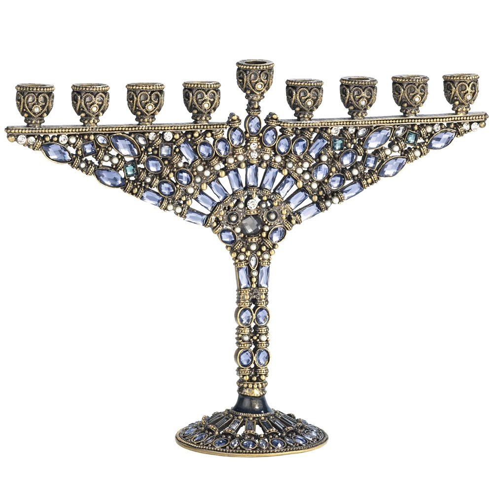 Olivia Riegel Devorah Enamel & Jewel Menorah