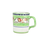 Vietri Campagna Cane Mug