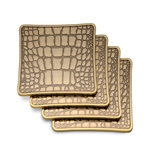 L'objet Crocodile Coaster Set of 4