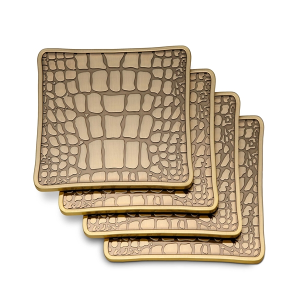 L'objet Crocodile Coaster Set of 4