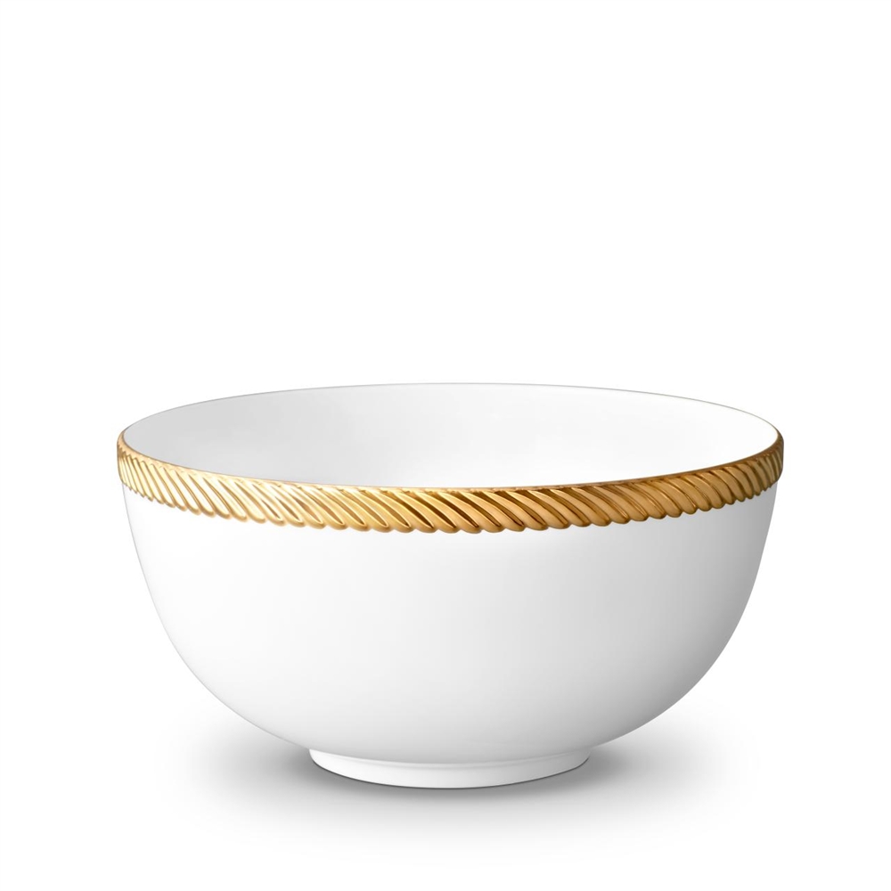 L'objet Corde Gold Serving Bowl Large