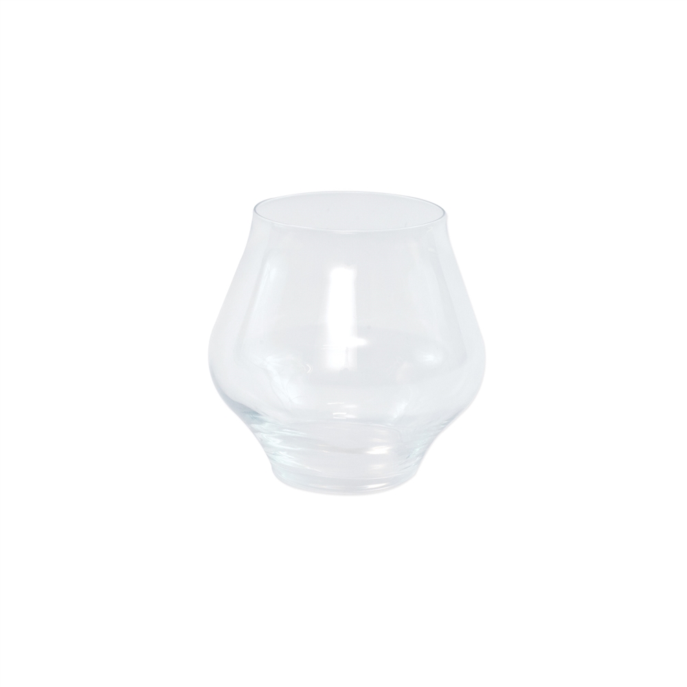 Vietri Contessa Clear Stemless Wine Glass - CTA-CL8821