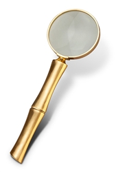 L'Objet Library Bambou Magnifying Glass