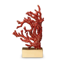 L'Objet Library Coral Bookend