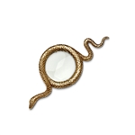 L'Objet Snake Gold Magnifying Glass - Small