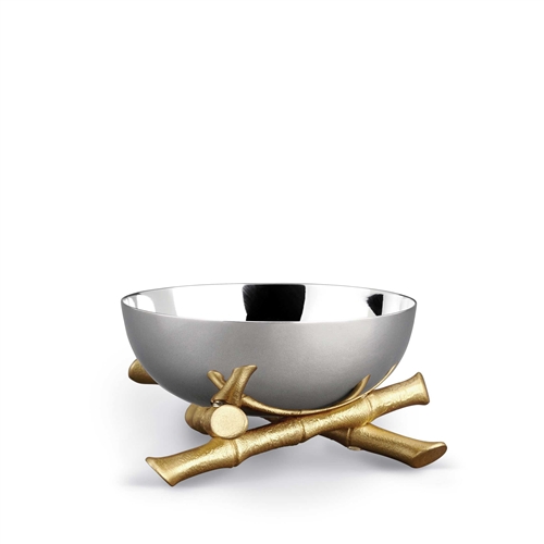 L'objet Bambou 24K Gold-Plate Small Bowl