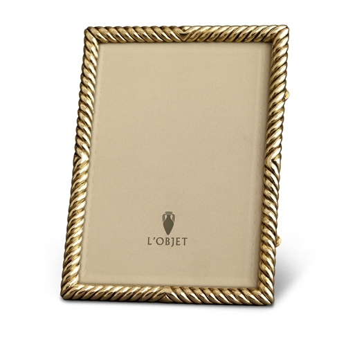 L'Objet Deco Twist Photo Frames Gold 8x10