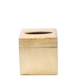 Vietri Florentine Wood - Gold Tissue Box