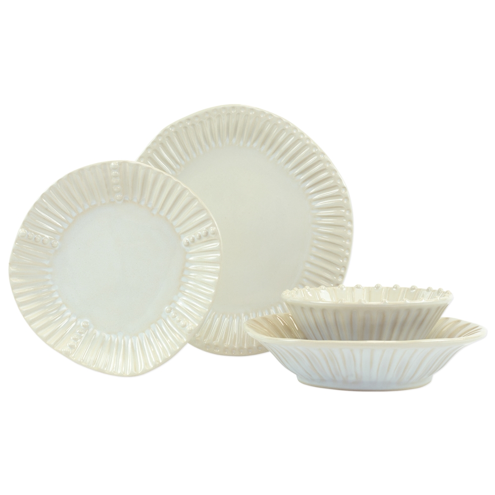 Vietri Incanto Stripe Four-Piece Place Setting