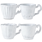 Vietri Incanto Assorted Mugs Set of 4