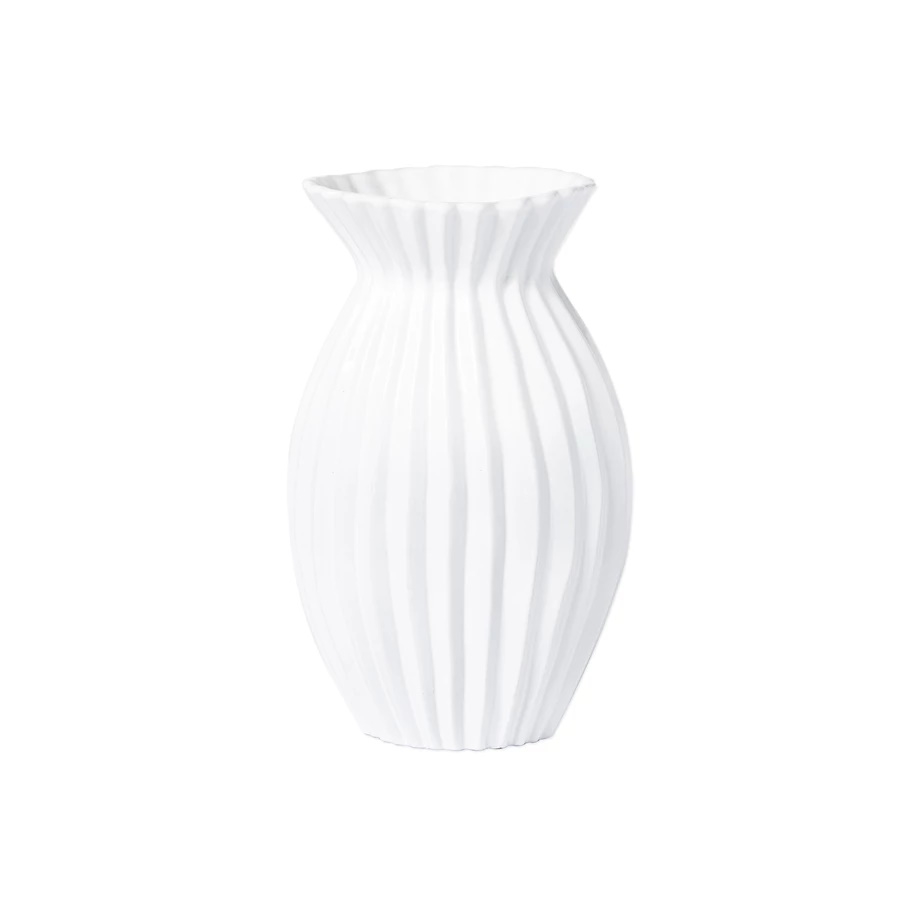 Vietri Incanto Pleated  Vase - INC-1182