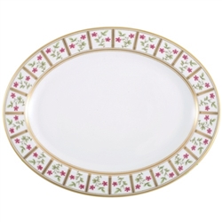 Bernardaud Roseraie Oval Platter