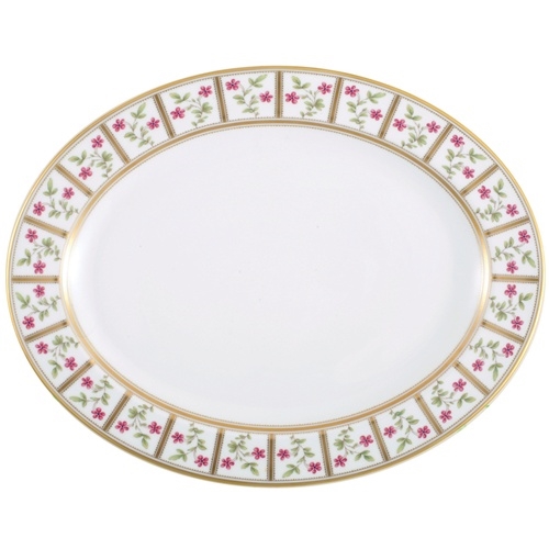 Bernardaud Roseraie Oval Platter