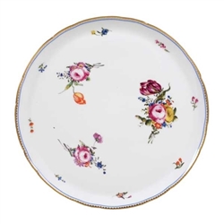 Bernardaud A La Reine Tart Platter Round