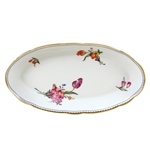 Bernardaud A La Reine Relish Dish