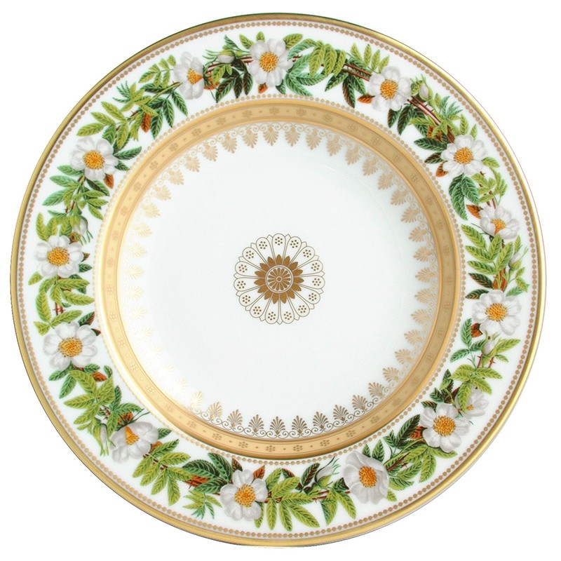 Bernardaud Botanique Rim Soup Plate