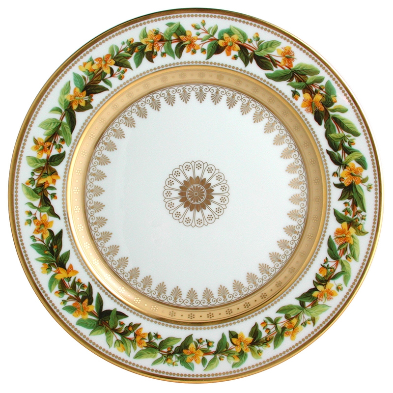 Bernardaud Botanique Dinner Plate St John's Wort