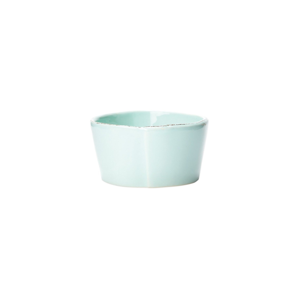 Vietri Lastra Aqua Condiment Bowl