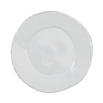 Vietri Lastra Light Gray European Dinner Plate - LAS-2606LG