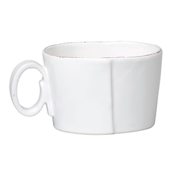 Vietri Lastra White Jumbo Cup