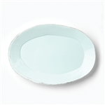 Vietri Lastra Aqua Small Oval Platter