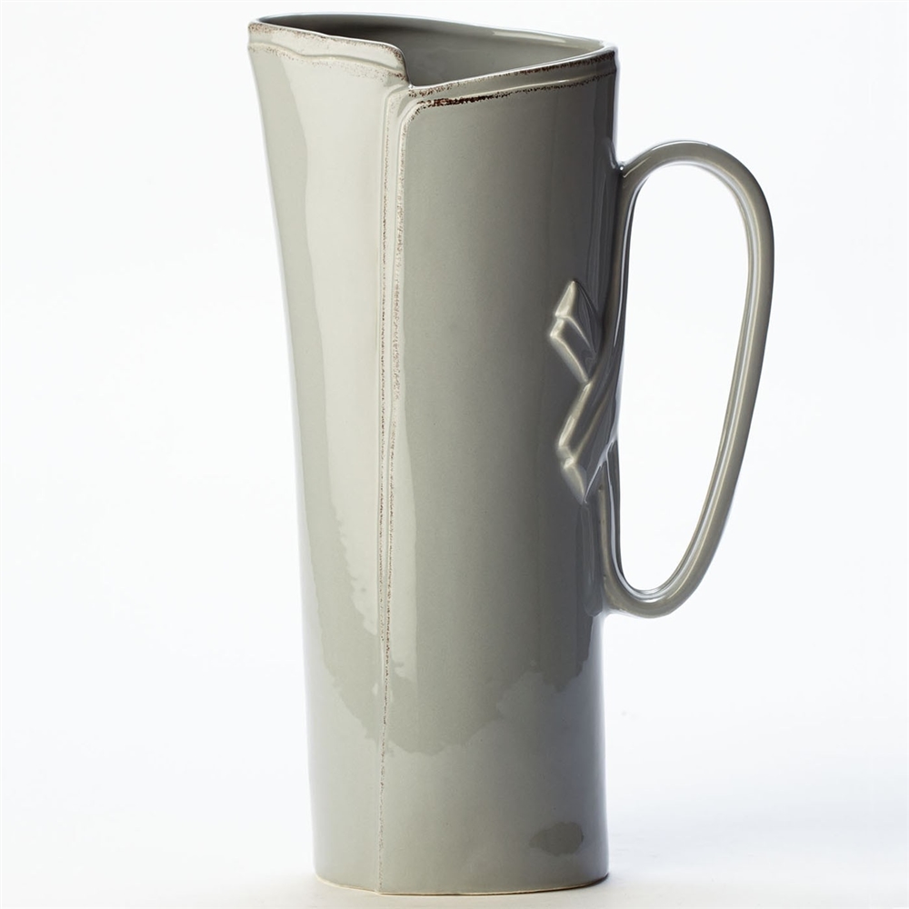 Vietri Lastra Gray Tavern Pitcher