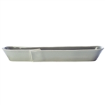 Vietri Lastra Gray Olive Boat