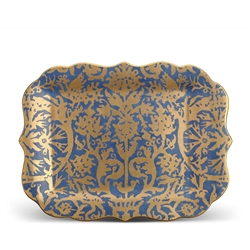L'objet Fortuny Platter Rectangular Pergolesi Blue