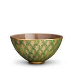 L'objet Fortuny Bowl Piumette  Green - Medium