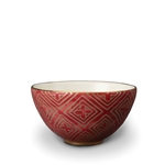 L'objet Fortuny Cereal Bowls Jupon Red Set/4