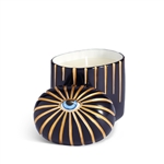 L'objet Lito-Candle Blue+Gold