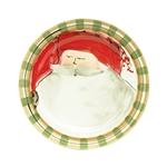 Vietri Old St Nick Dinner Plate - Red - OSN-7800A