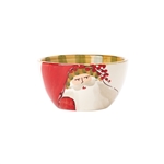 Vietri Old St Nick Cereal Bowl - Striped Hat - OSN-78051D