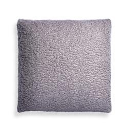 L'objet Haas Vermiculation Pillow Silver Grey