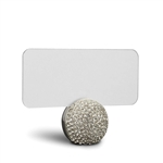 L'Objet Pave Sphere Place Card Holders in Platinum