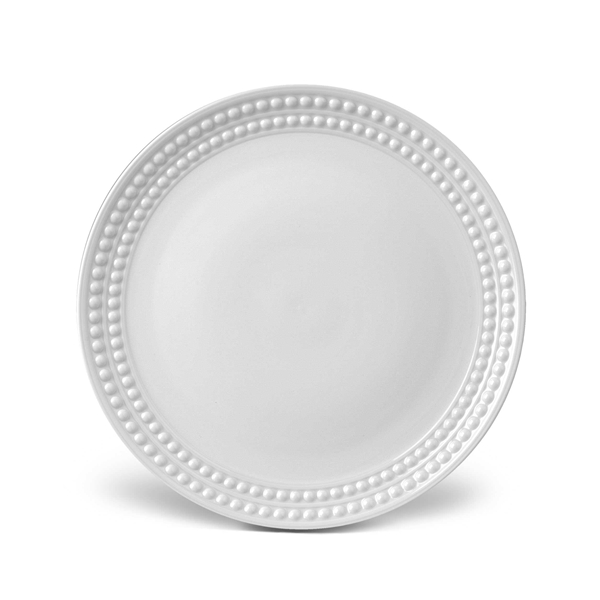 L'objet Perlee White Dinner Plate