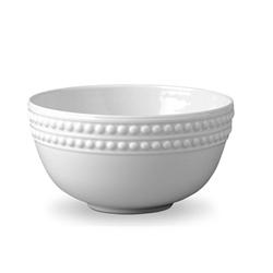 L'Objet Perlee White Cereal Bowl